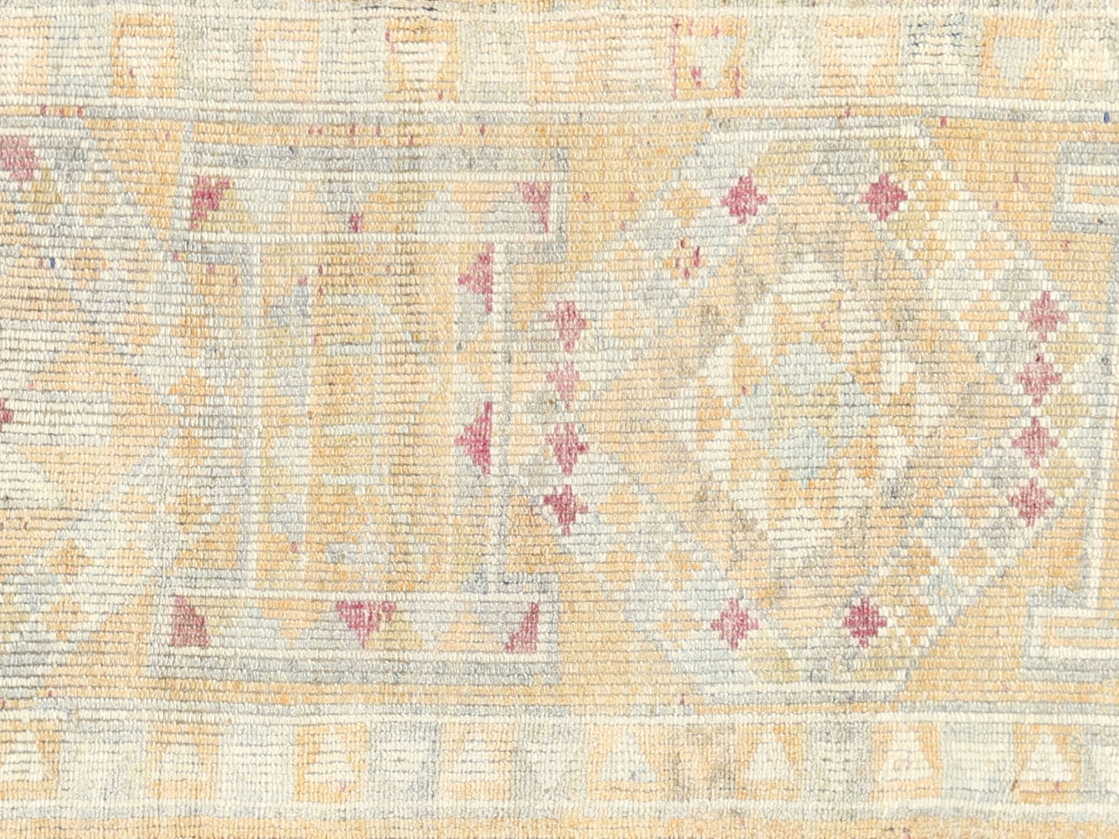 Vintage Turkish Oushak Runner - 2'10" x 10'10"