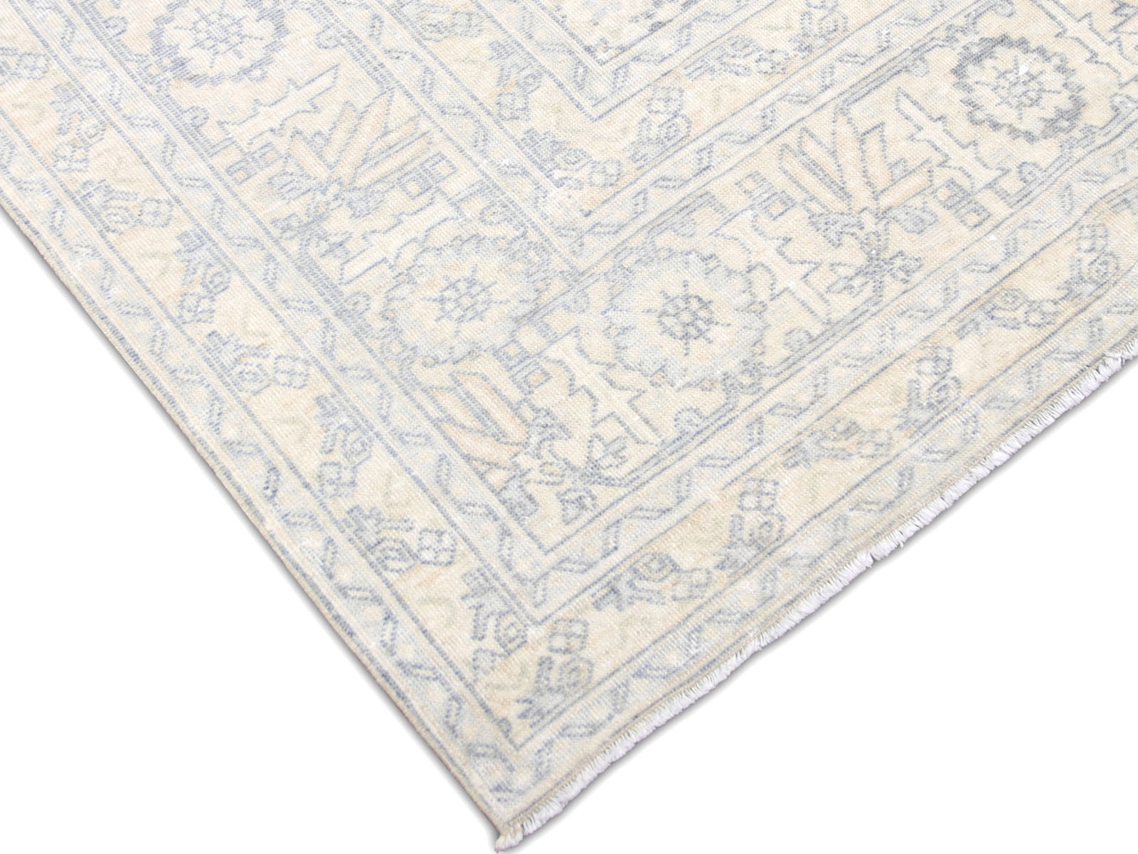 Semi Antique Persian Tabriz Rug - 7'2" x 11'0"