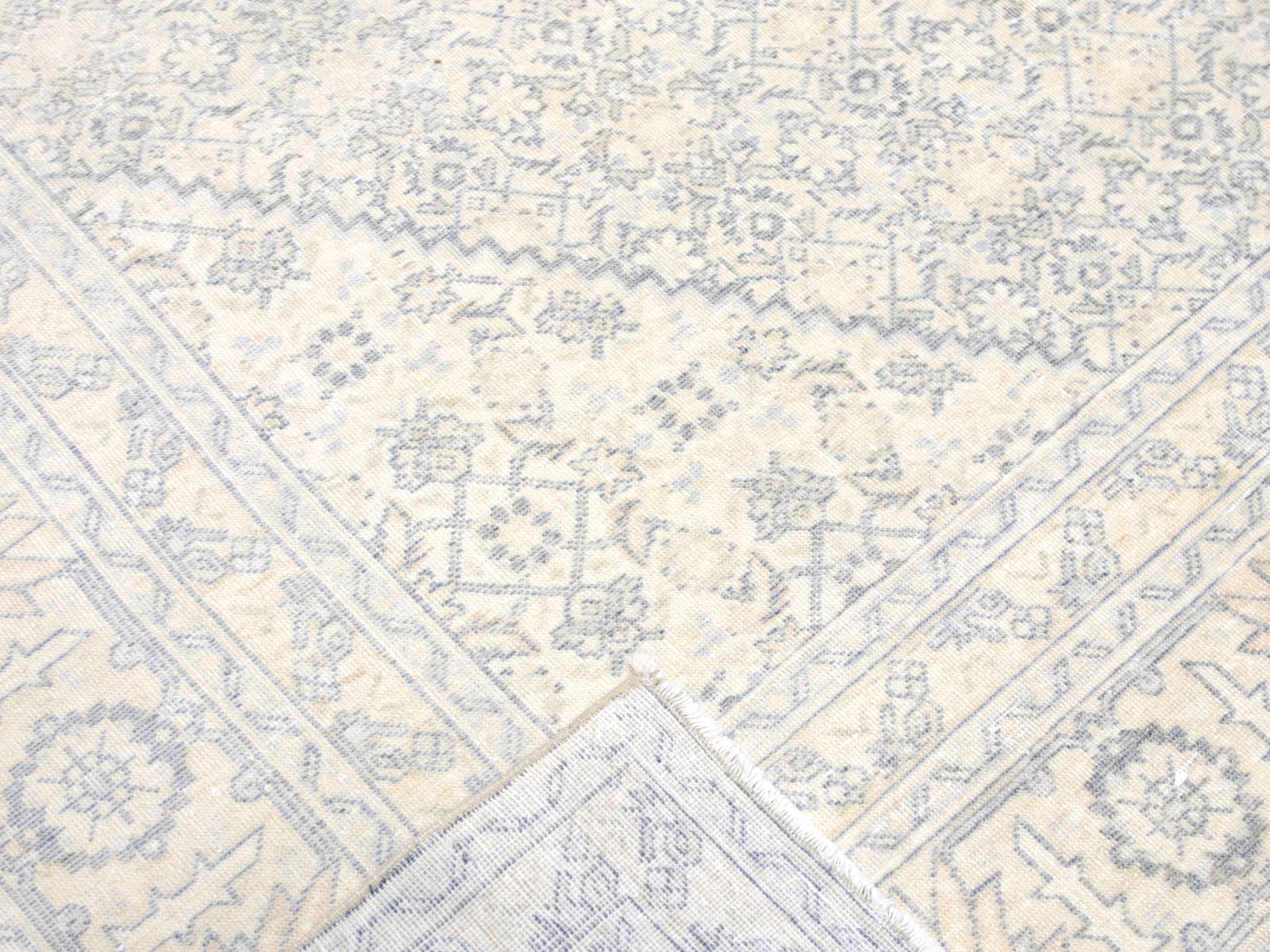 Semi Antique Persian Tabriz Rug - 7'2" x 11'0"