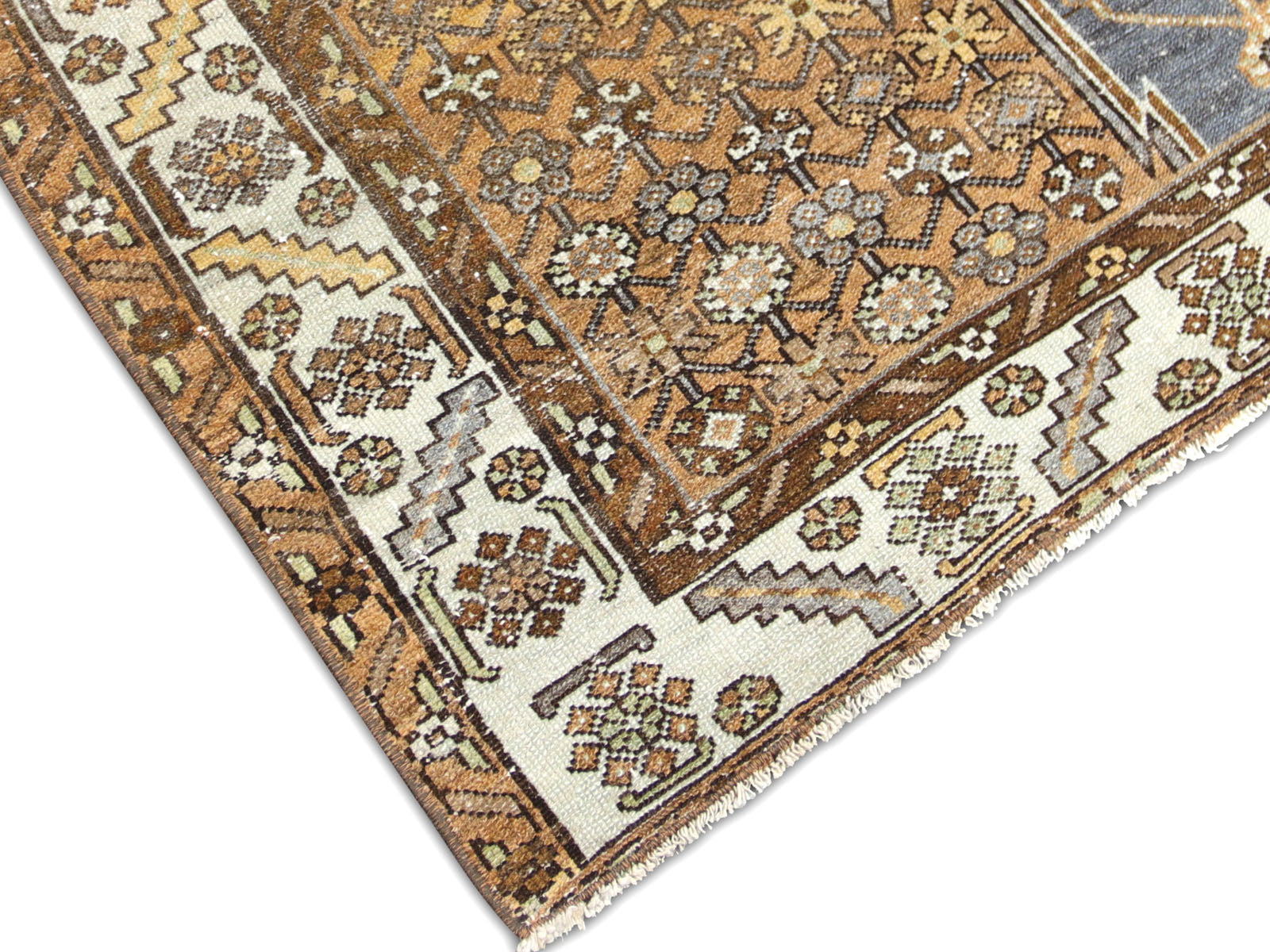 Antique Persian Melayer Runner - 3'11" x 6'4"