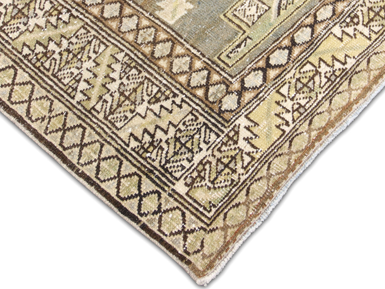 Semi Antique Persian Melayer Runner - 2'10" x 14'5"