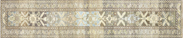 Semi Antique Persian Melayer Runner - 2'10" x 14'5"