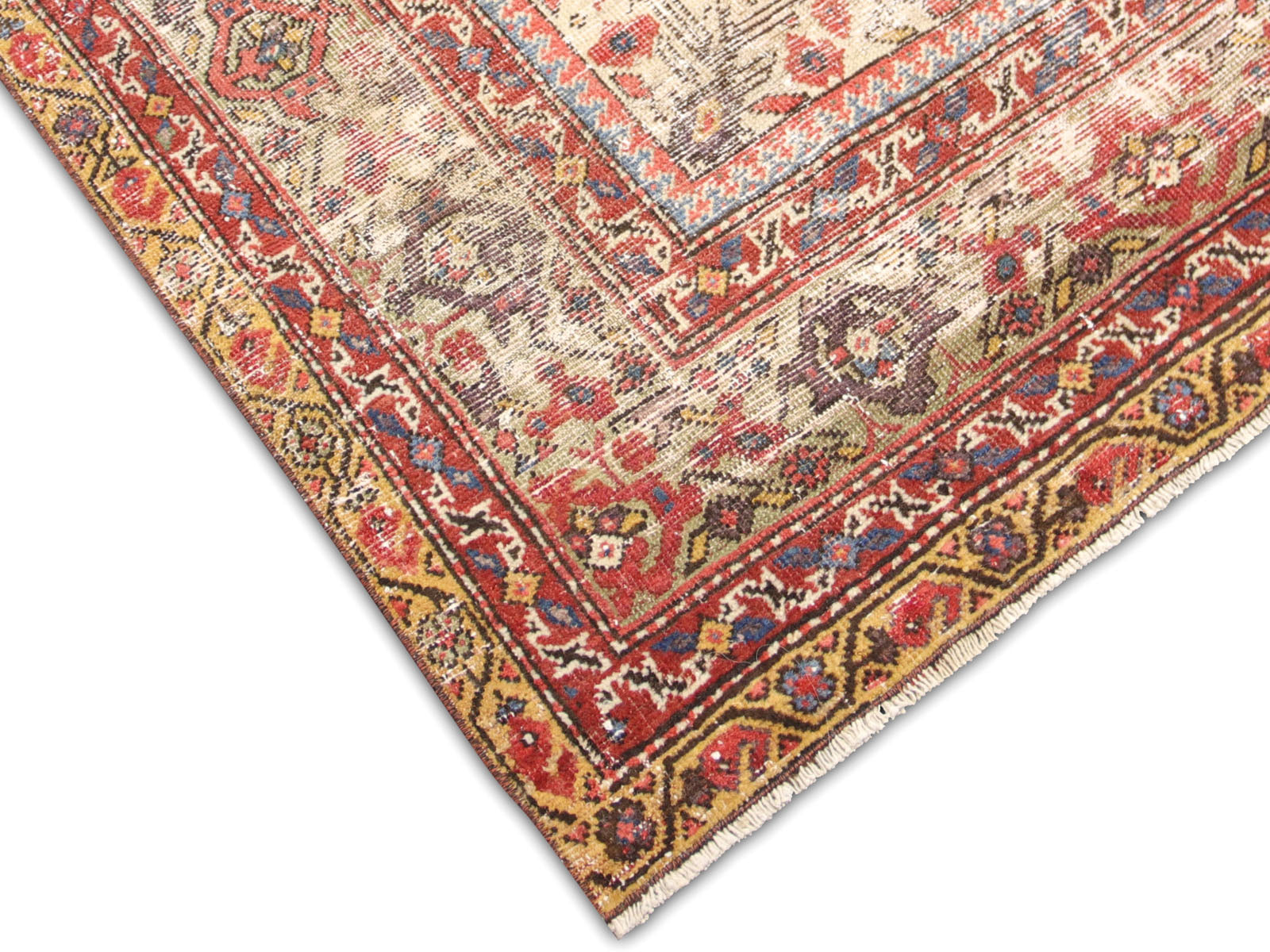 Antique Persian Mahal Rug - 5'0" x 11'2"