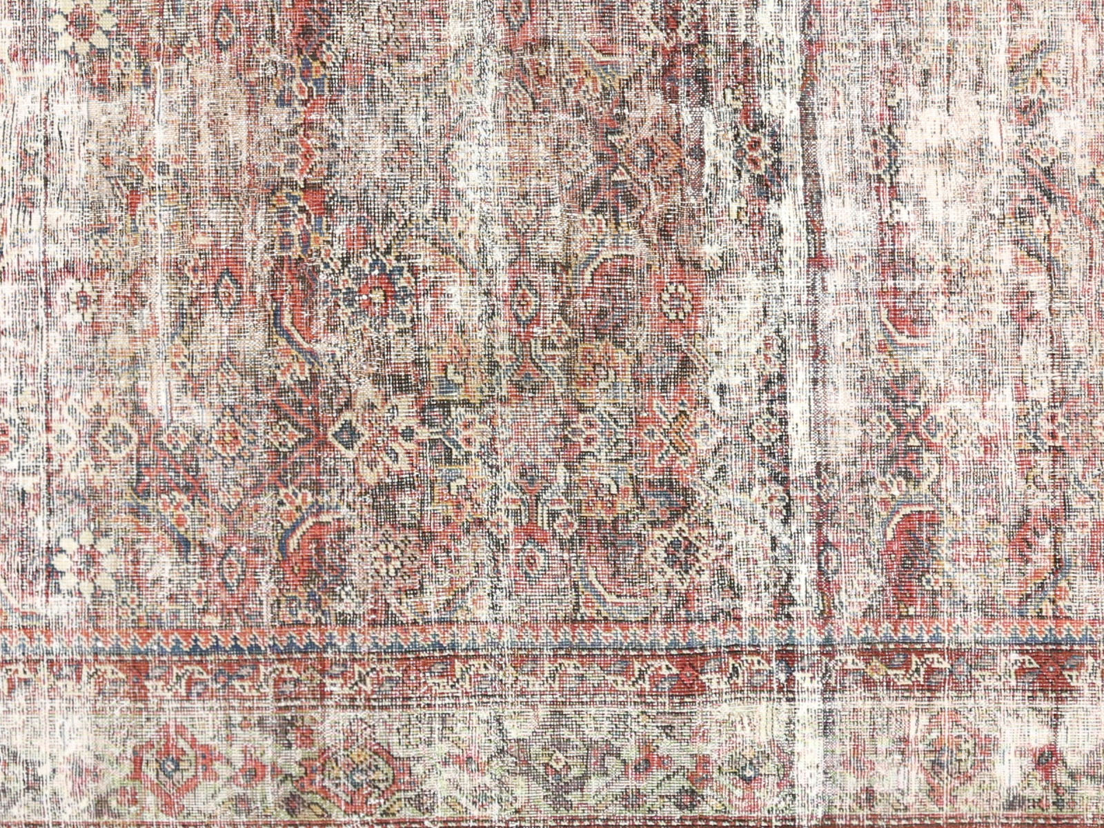 Antique Persian Mahal Rug - 5'0" x 11'2"