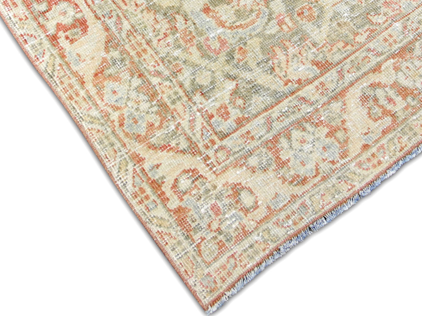 Antique Persian Mahal Runner - 3'5" x 12'7"