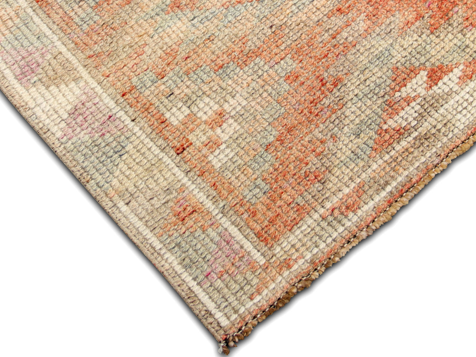 Vintage Turkish Oushak Runner - 2'10" x 11'11"