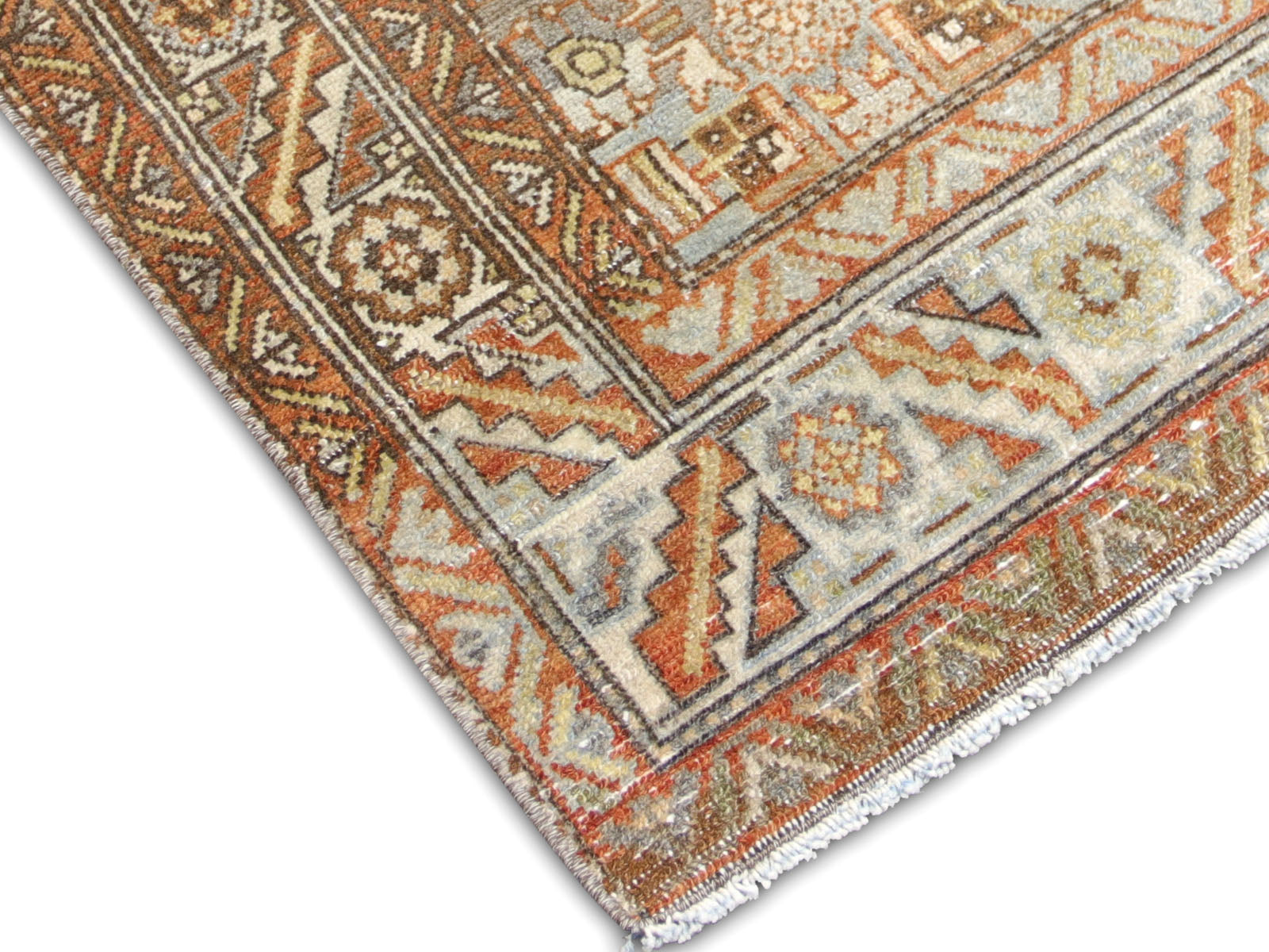 Antique Persian Melayer Rug - 3'3" x 9'10"