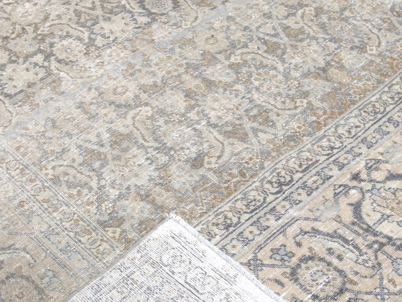 Semi Antique Persian Tabriz Rug - 8'9" x 12'4"