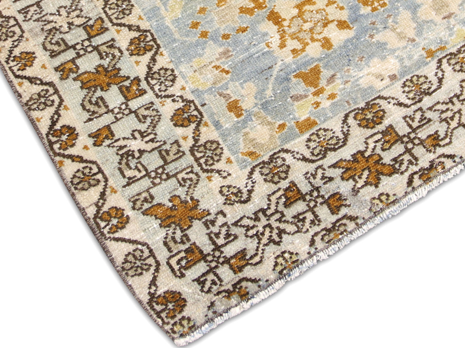 Semi Antique Persian Melayer Rug - 3'6" x 11'6"