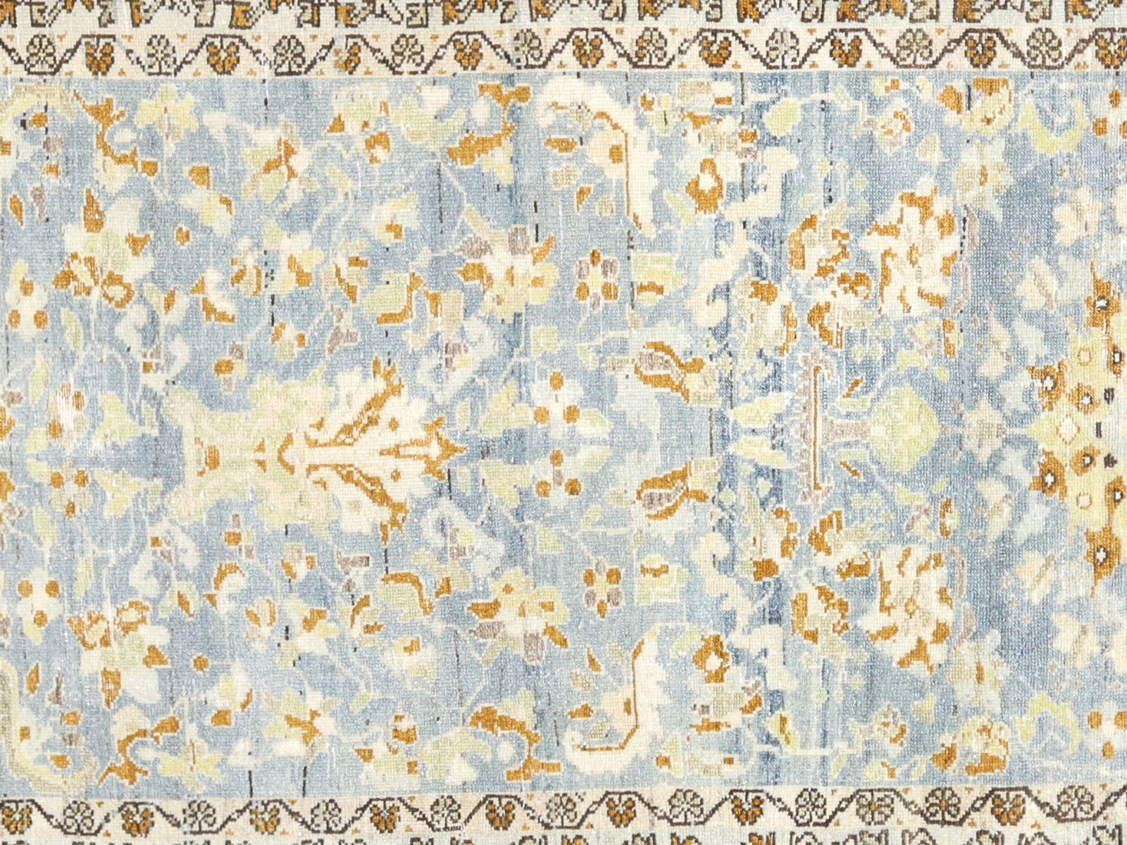 Semi Antique Persian Melayer Rug - 3'6" x 11'6"