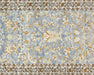 Semi Antique Persian Melayer Rug in Blue,Tan tones and an All Over pattern. Measuring 3 feet 6 inches x 11 feet 6 inches – SKU 240106