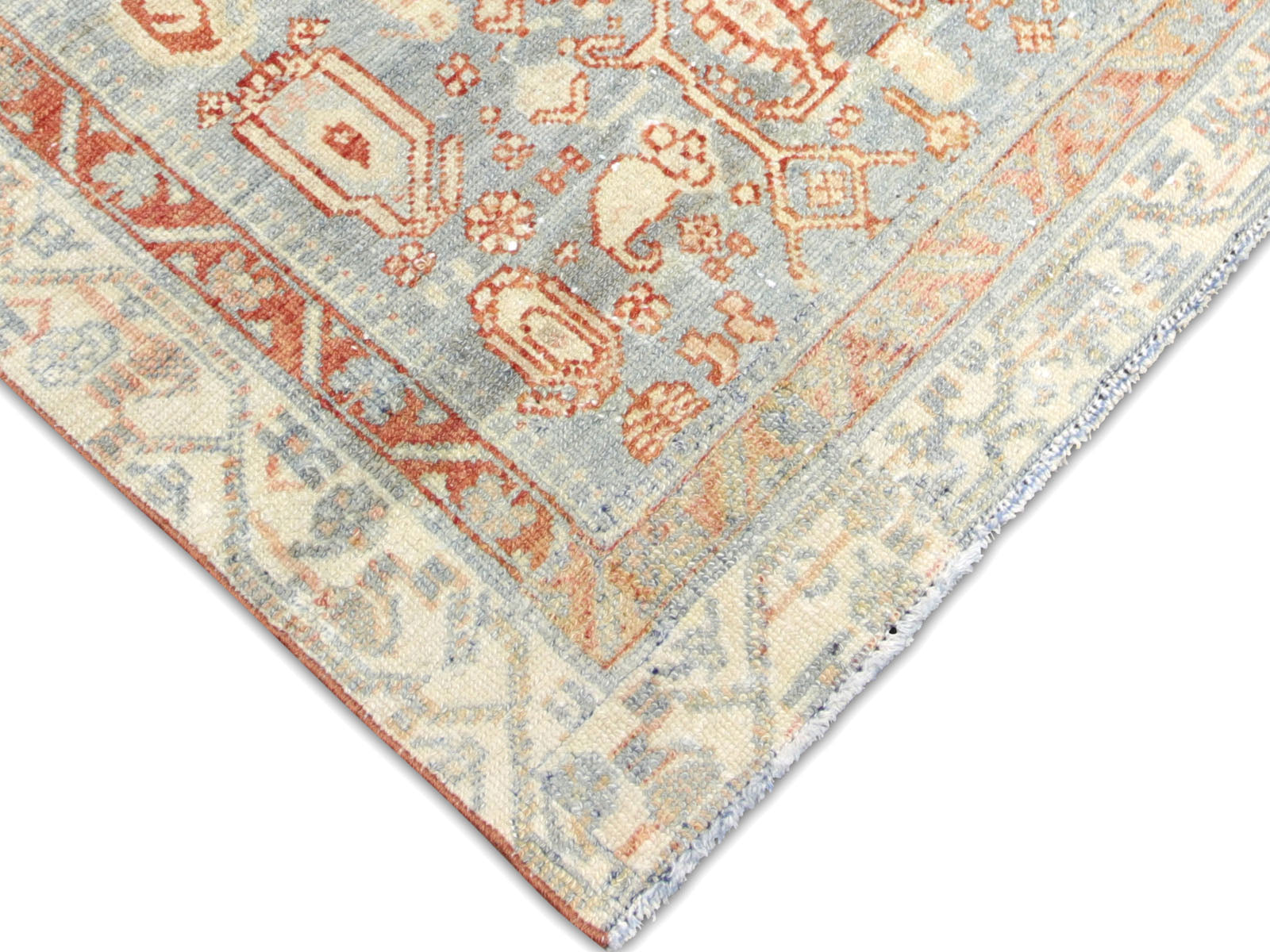 Semi Antique Persian Melayer Rug - 3'3" x 10'0"