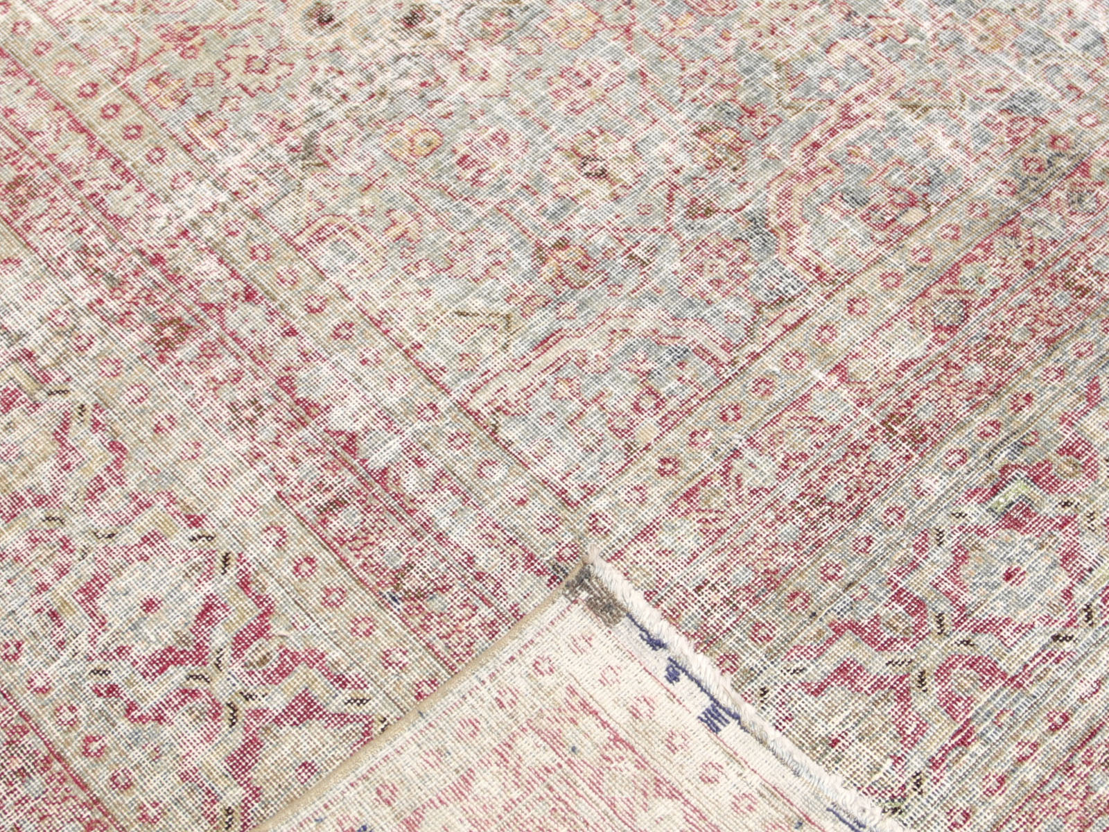 Semi Antique Persian Tabriz Rug - 9'4" x 12'8"