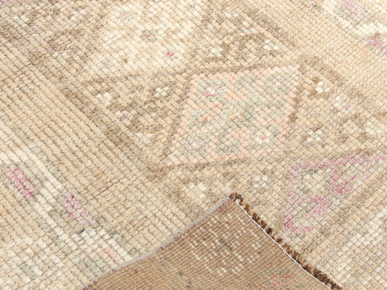 Vintage Turkish Oushak Runner - 2'10" x 11'10"
