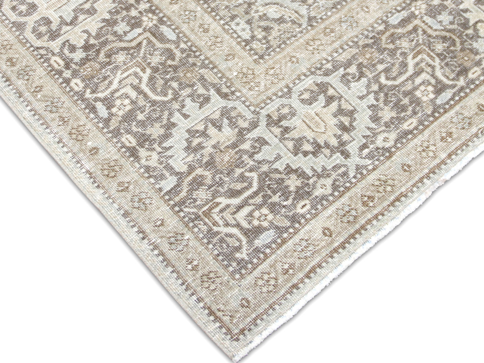 Semi Antique Persian Tabriz Rug - 7'6" x 10"9"