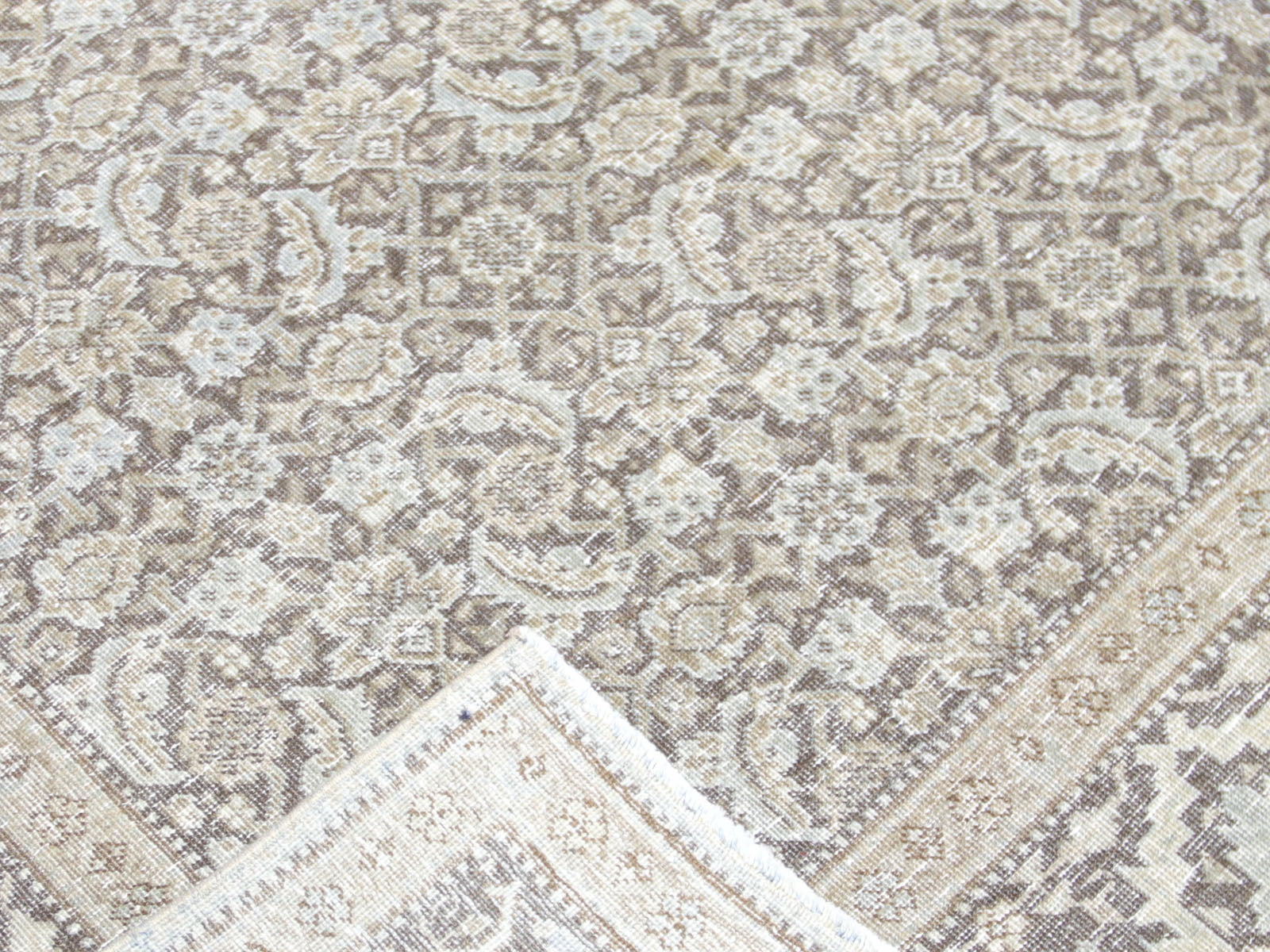 Semi Antique Persian Tabriz Rug - 7'6" x 10"9"