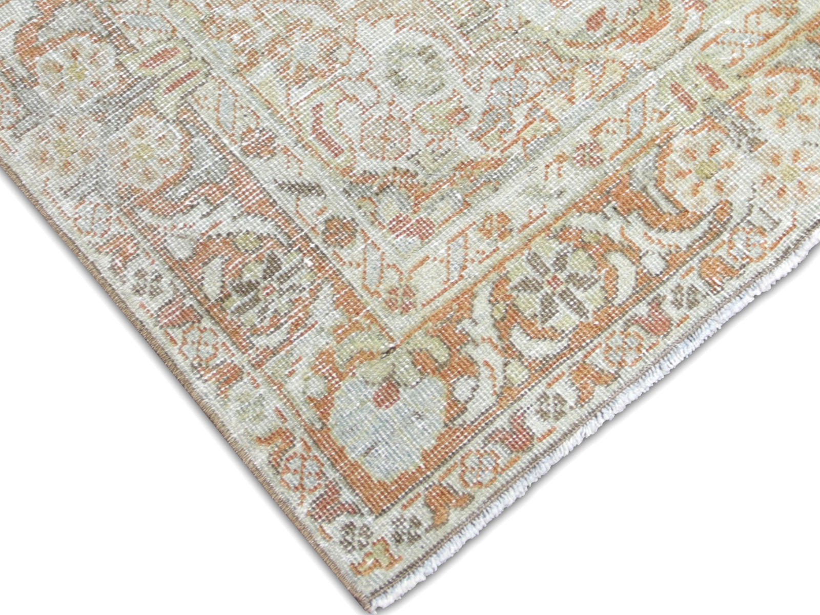 Semi Antique Persian Mahal Rug - 4'4" x 6'6"