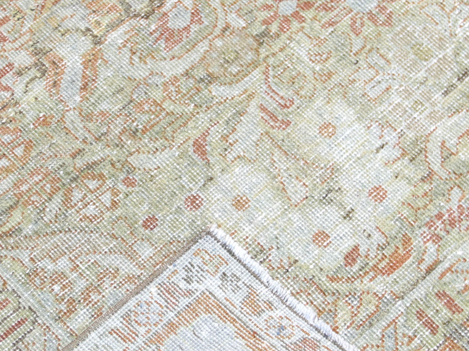 Semi Antique Persian Mahal Rug - 4'4" x 6'6"