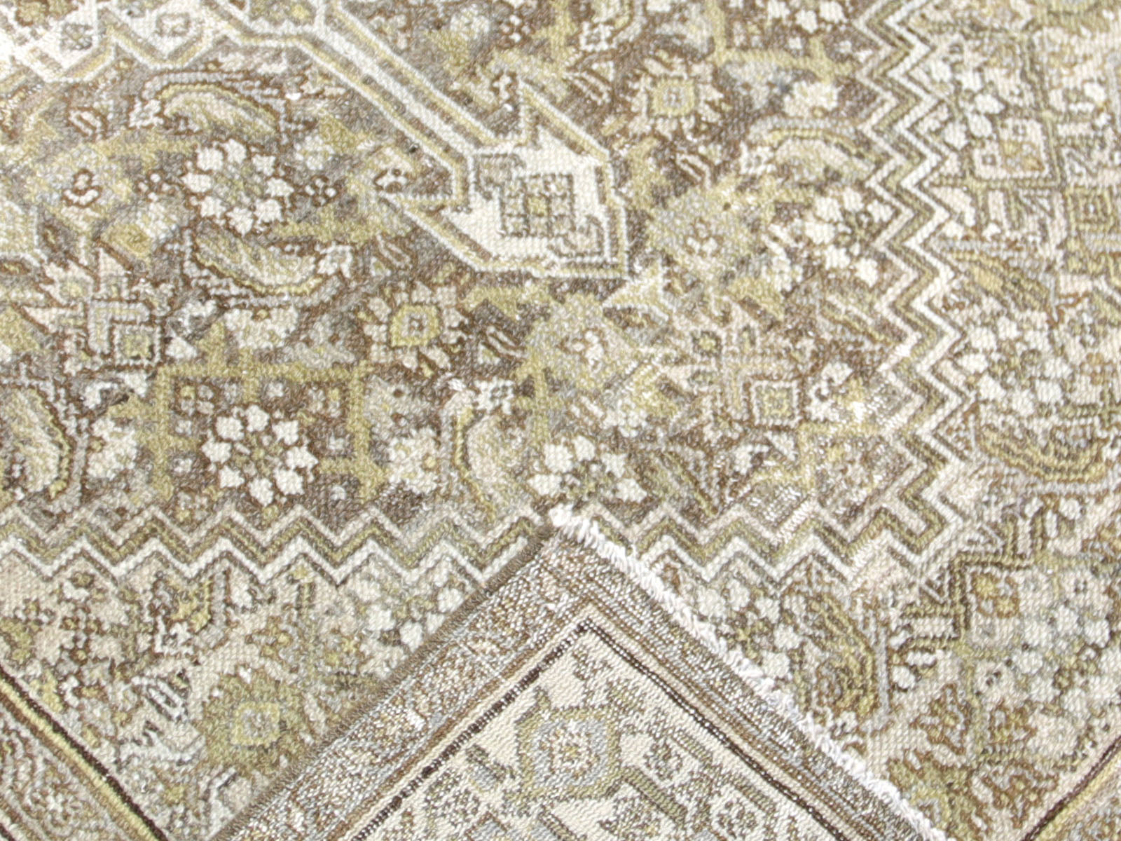 Antique Persian Melayer Runner - 3'6" x 16'9"