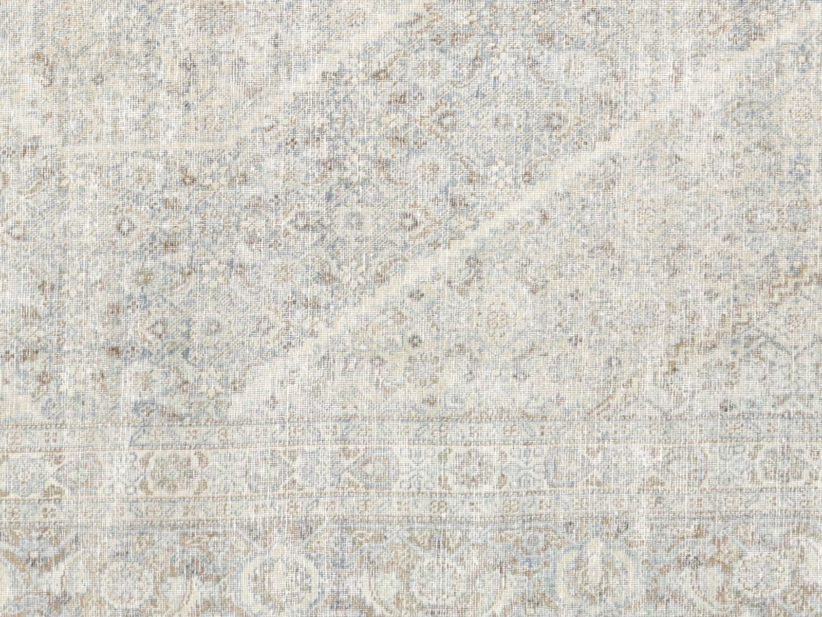 Semi Antique Persian Tabriz Rug - 7'11" x 11"4"