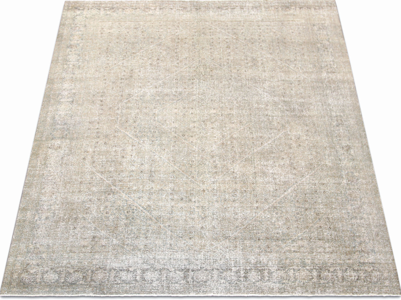 Antique Persian Tabriz Rug - 8'4" x 10'11"