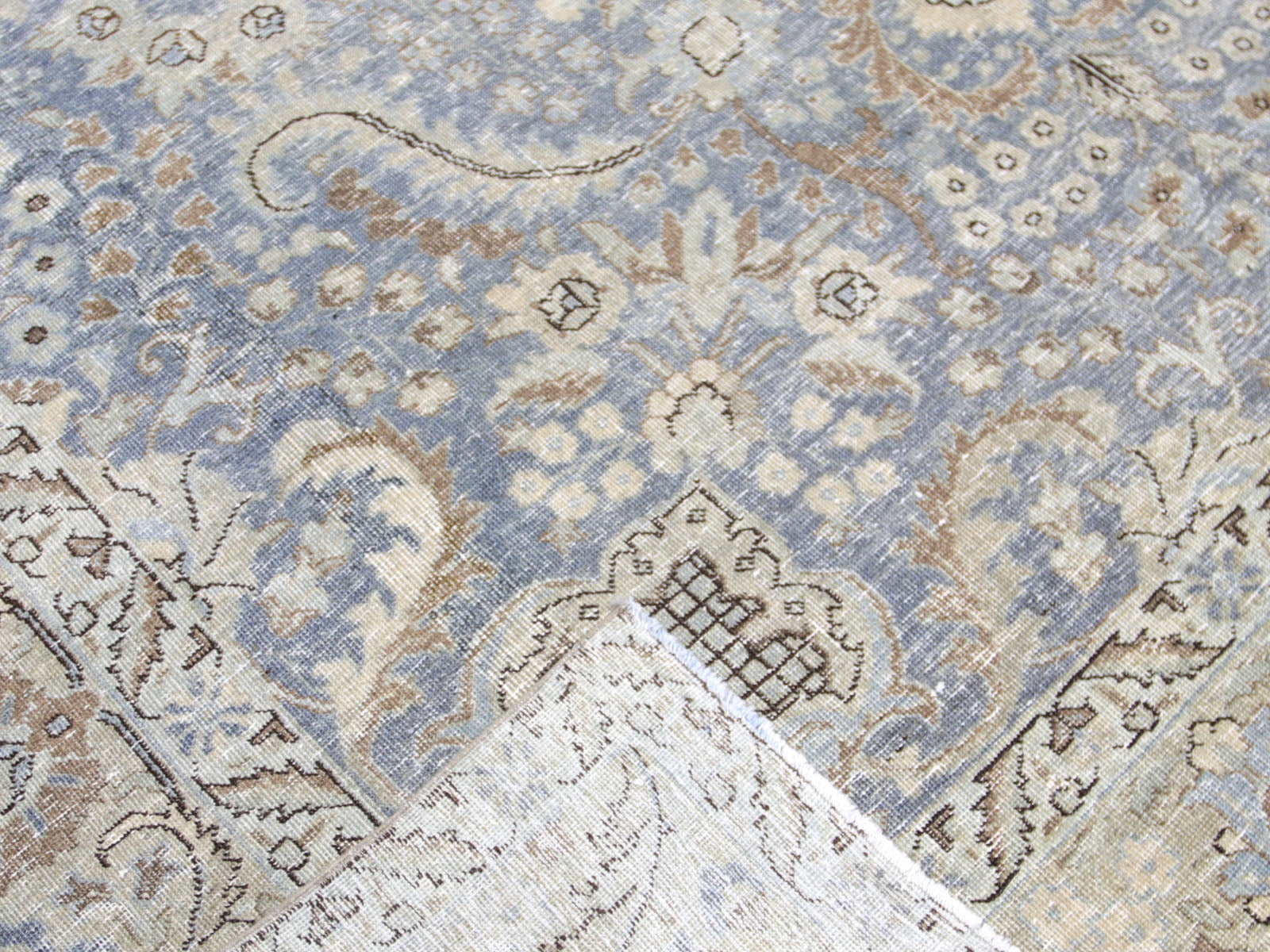 Semi Antique Persian Tabriz Rug - 7'1" x 10'10"