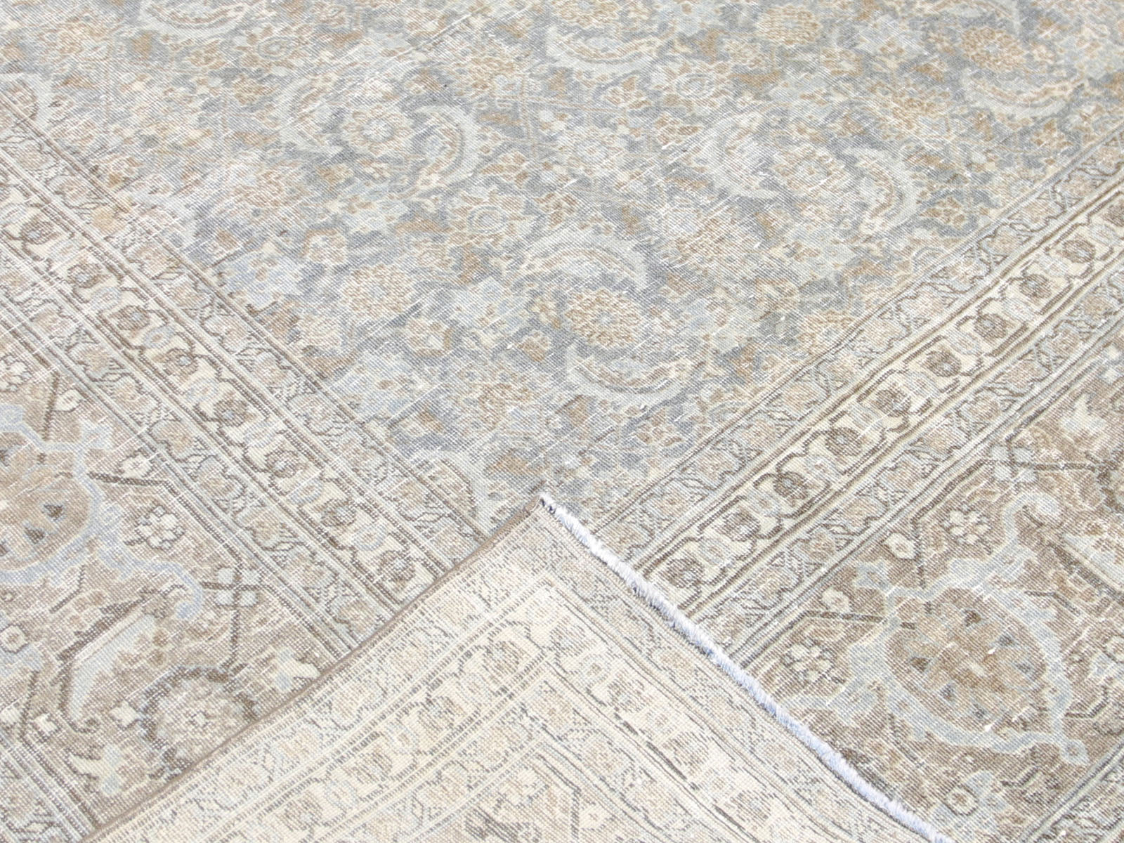 Semi Antique Persian Tabriz Rug - 10'1" x 13'8"