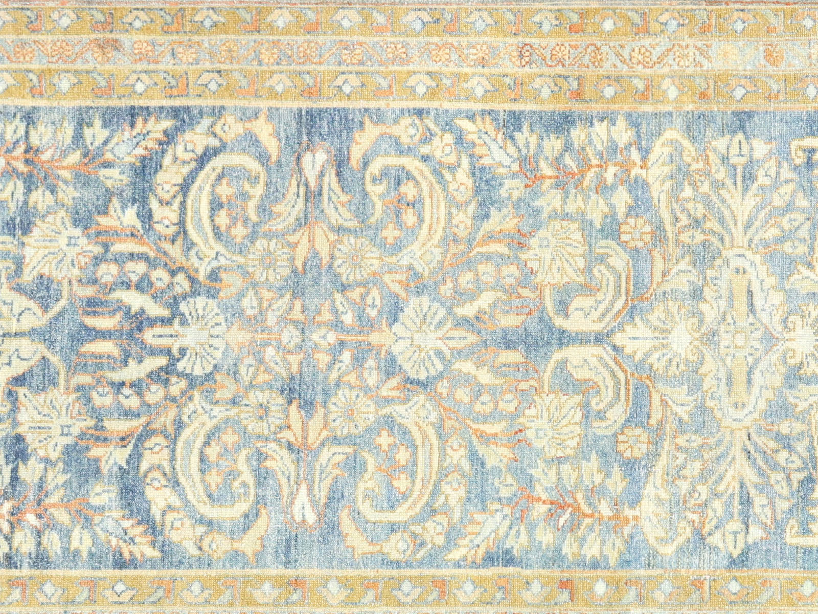 Antique Persian Melayer Runner - 3'4" x 12'10"