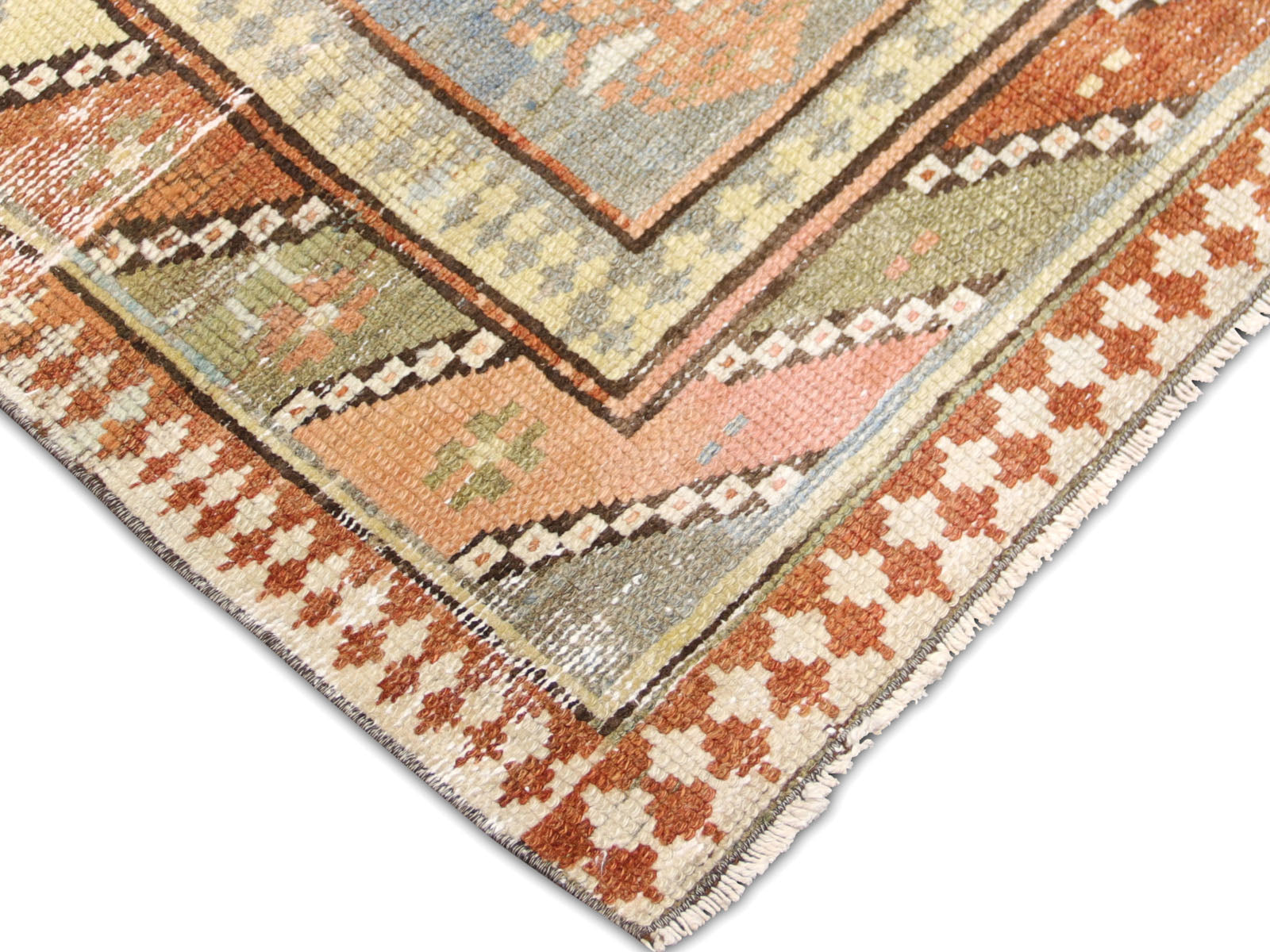 Antique Persian Melayer Runner - 2'11" x 15'3"