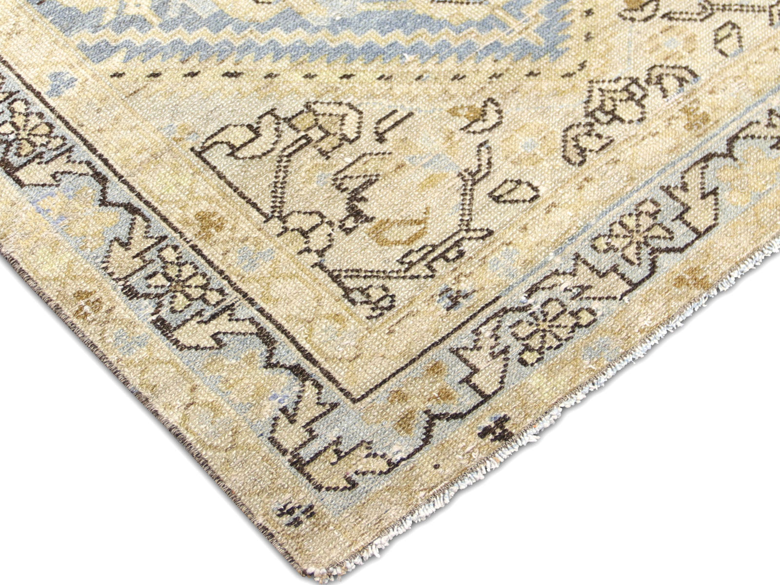 Antique Persian Melayer Runner - 3'3" x 13'5"