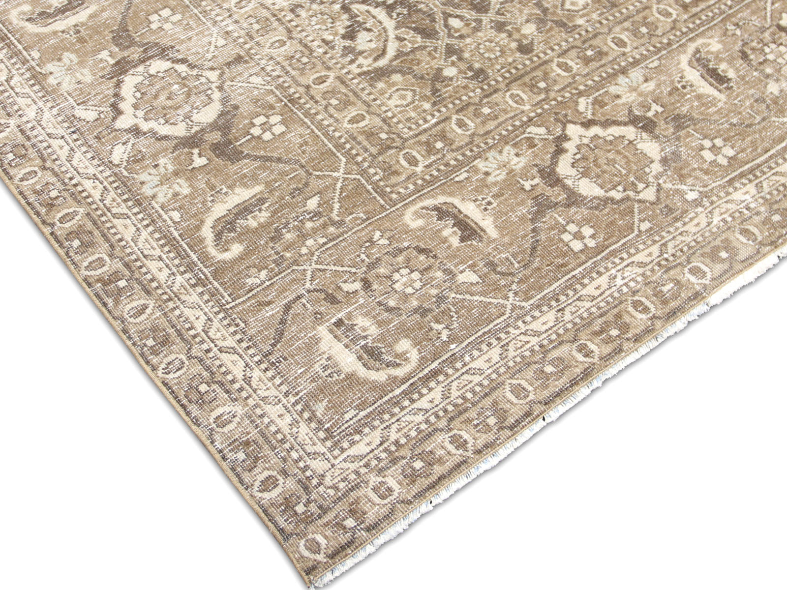 Semi Antique Persian Tabriz Rug - 8'1" x 10'5"