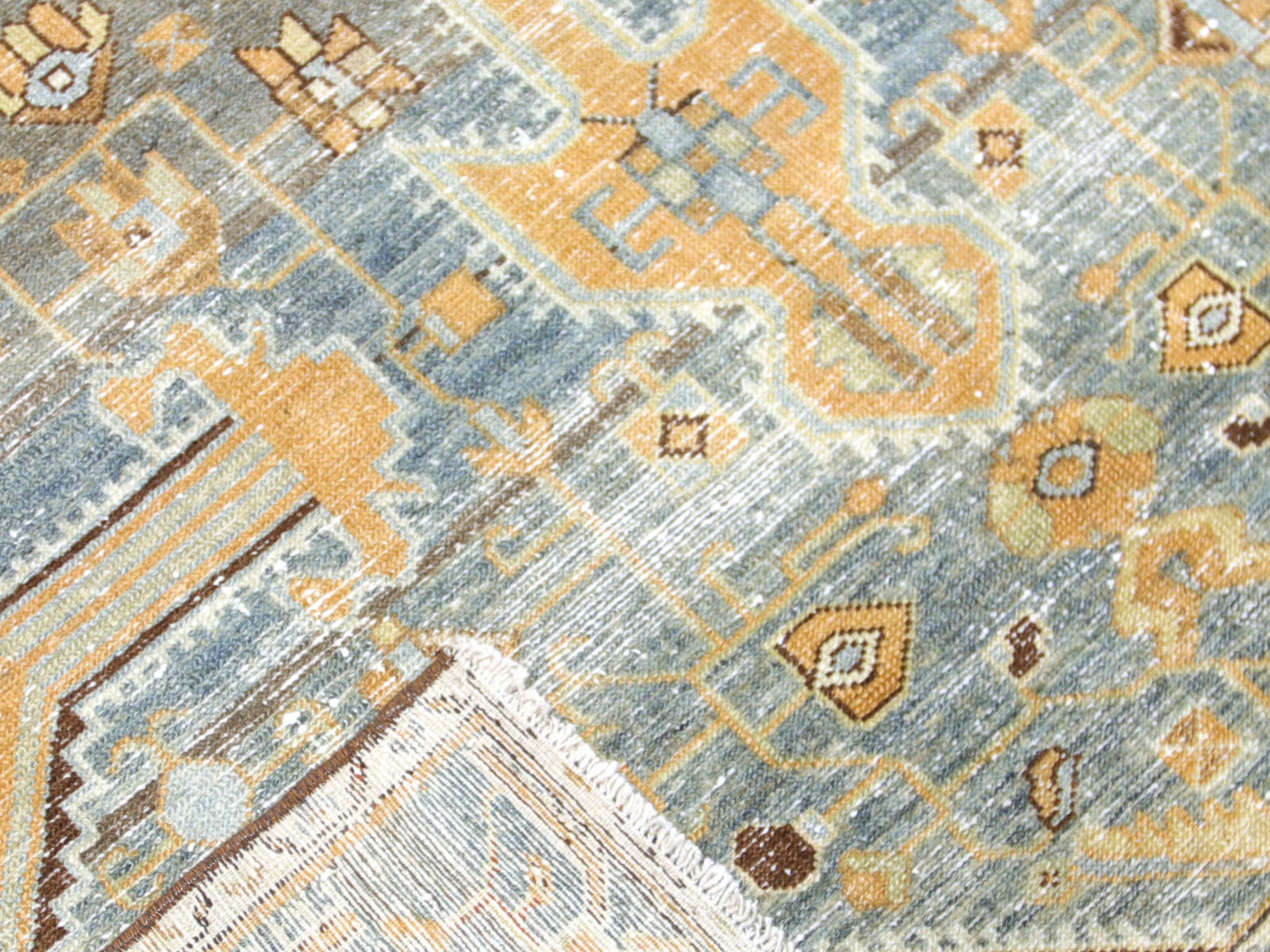 Semi Antique Persian Melayer Rug - 4'3" x 6'8"
