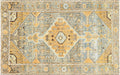 Semi Antique Persian Melayer Rug - 4'3" x 6'8"