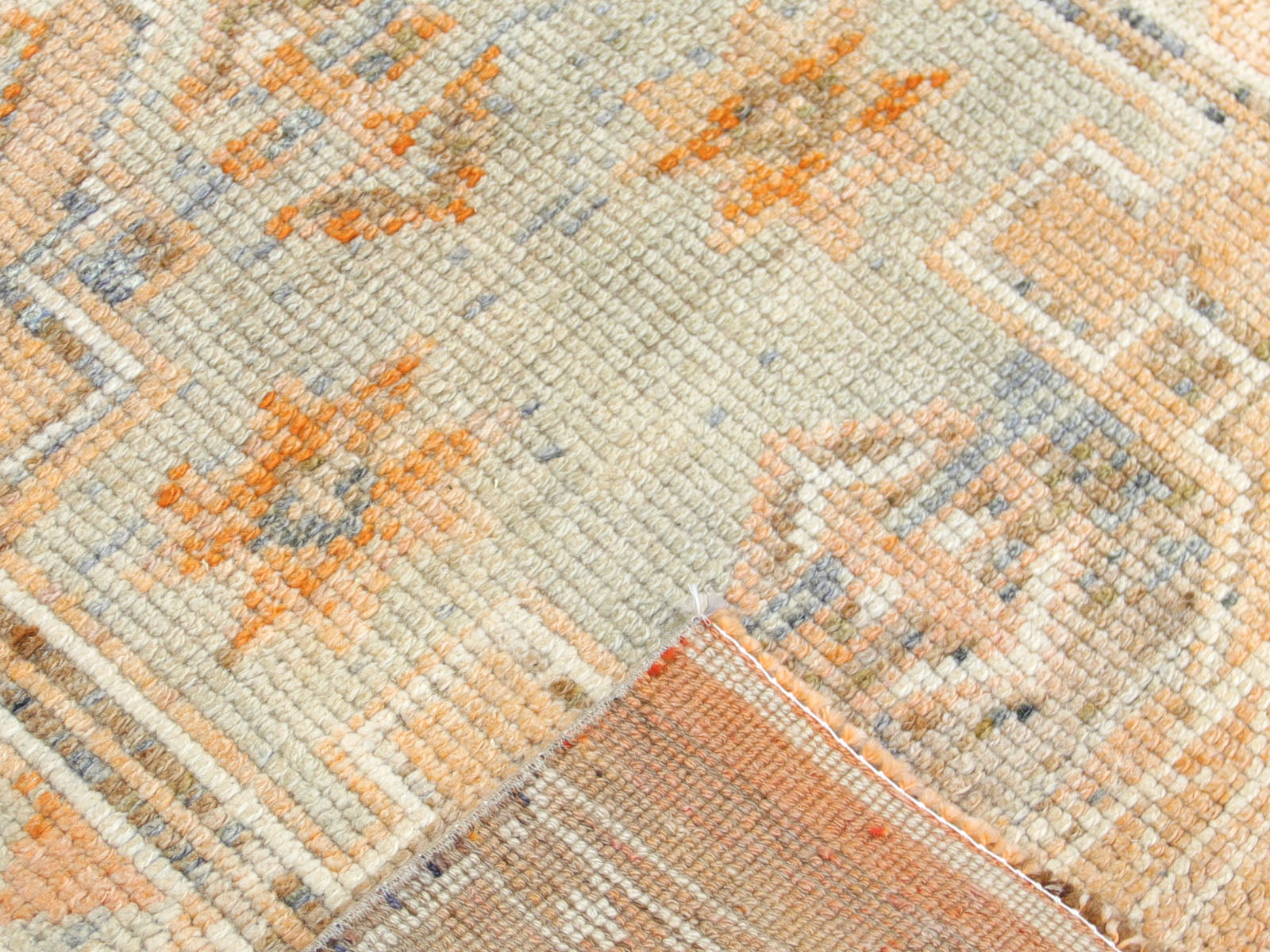 Vintage Turkish Oushak Runner - 2'8" x 11'9"