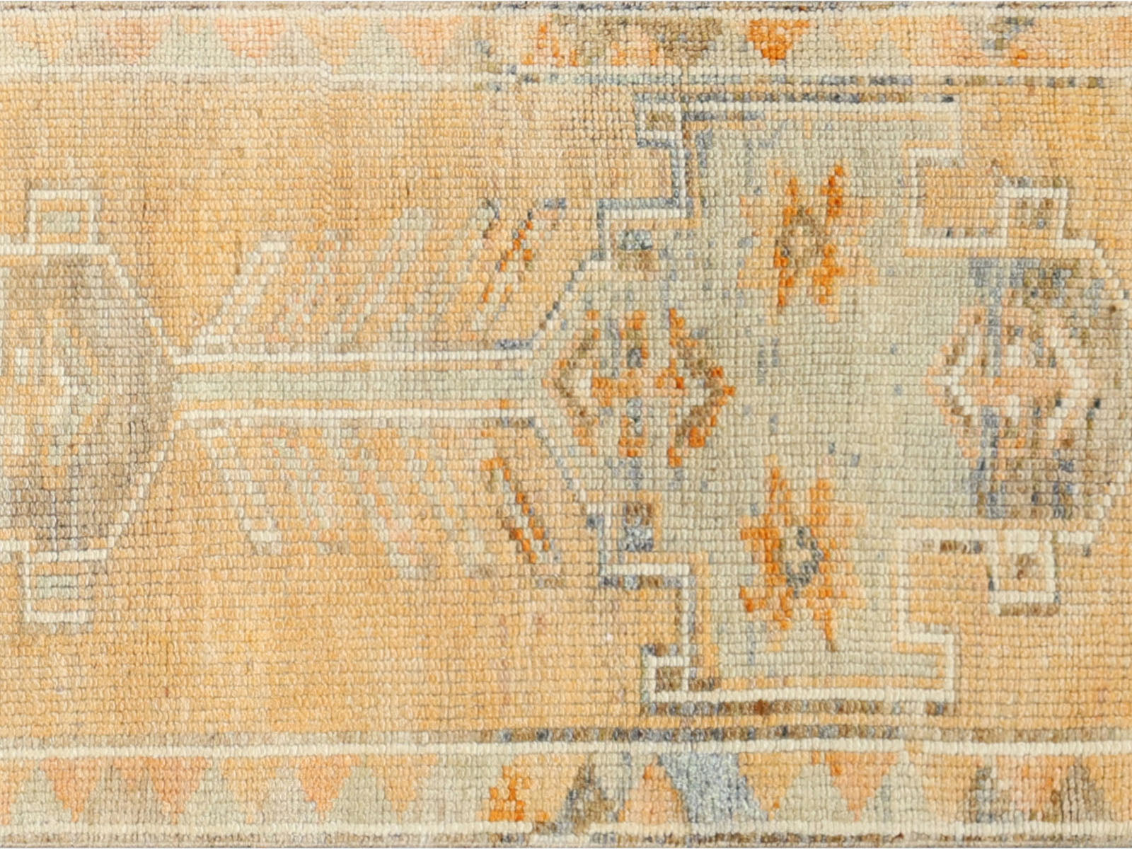 Vintage Turkish Oushak Runner - 2'8" x 11'9"