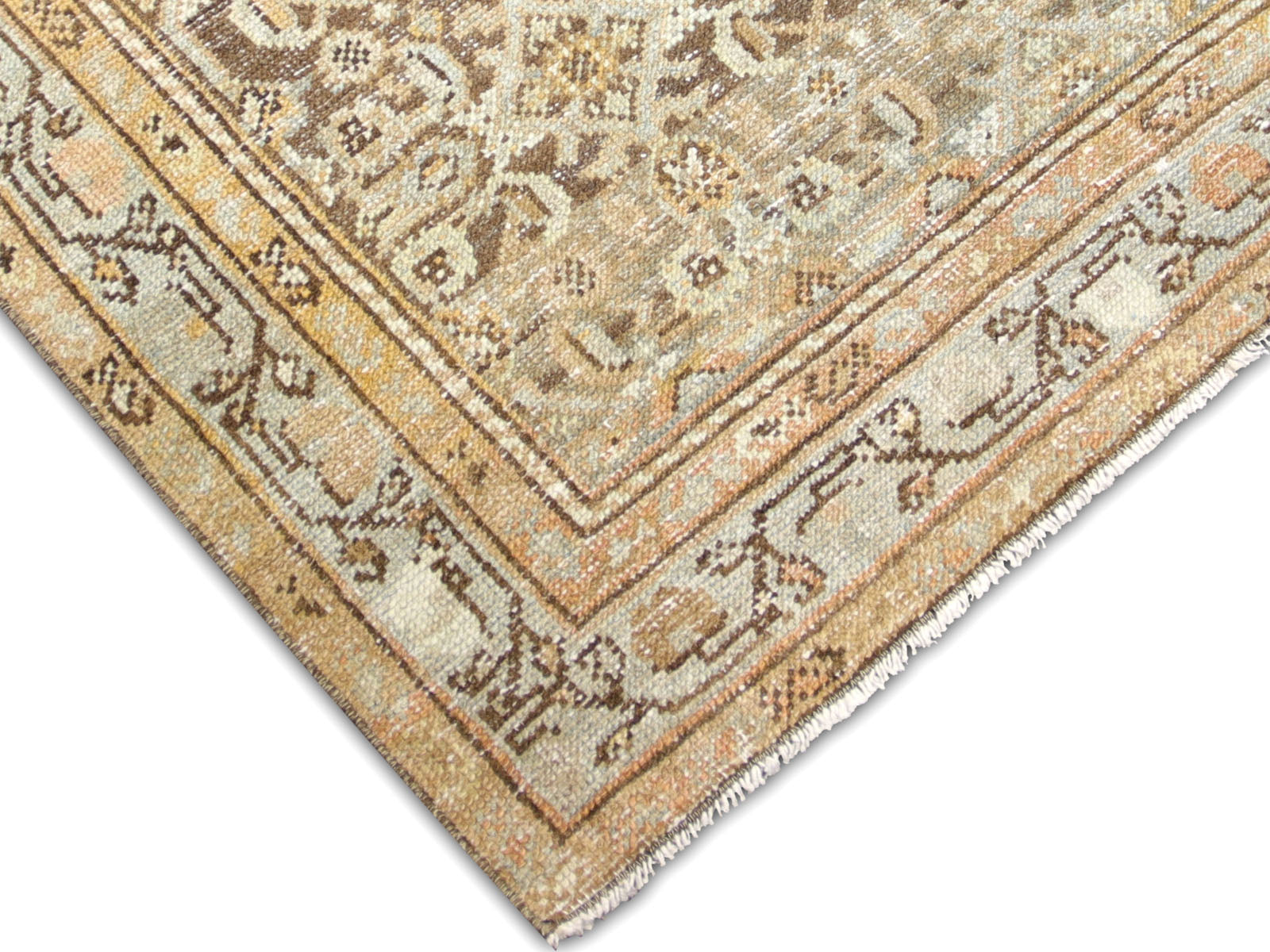 Antique Persian Melayer Runner - 3'7" x 12'7" - 240140