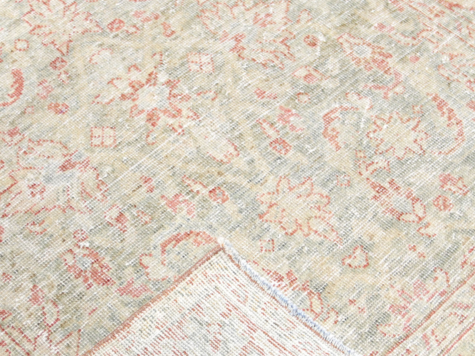Semi Antique Persian Mahal Runner - 3'6" x 12'11"