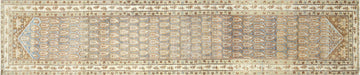 Semi Antique Persian Melayer Runner - 3'4" x 16'7"
