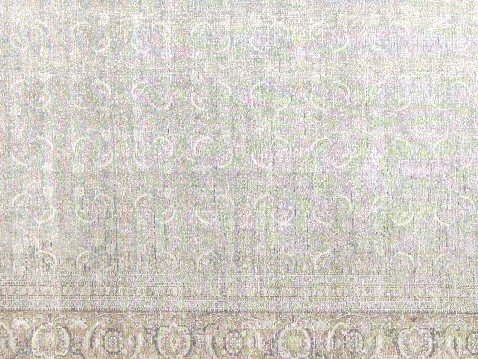 Antique Persian Tabriz Rug - 12'7" x 17'11"