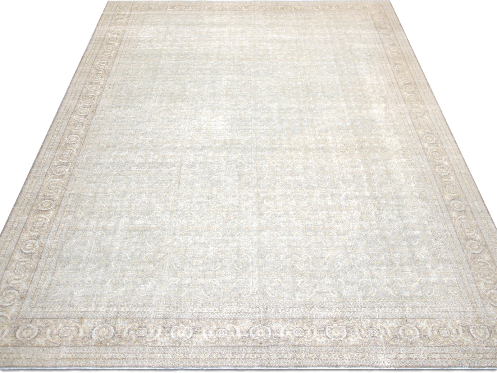 Antique Persian Tabriz Rug - 12'7" x 17'11"