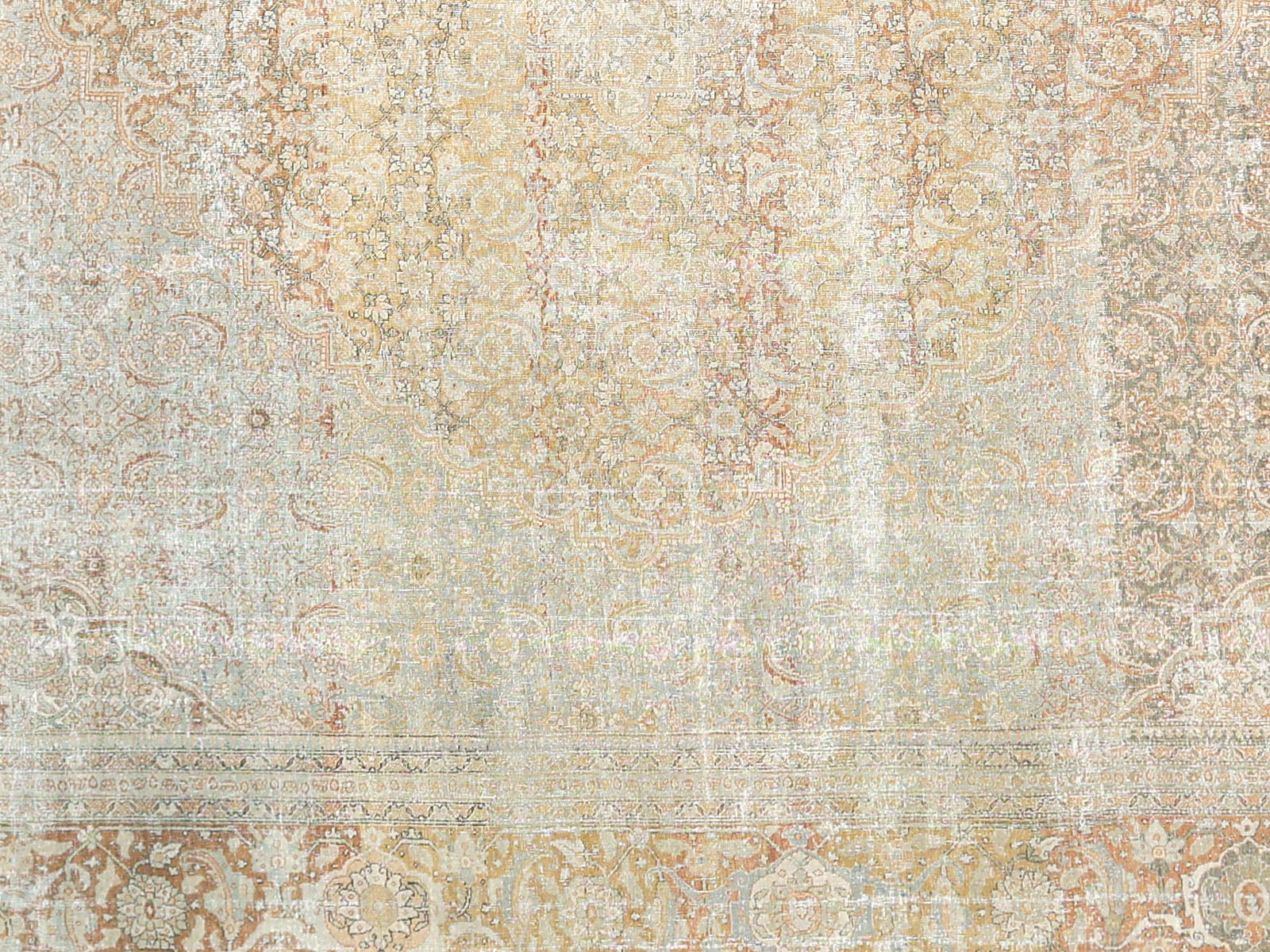 Antique Persian Tabriz Rug - 11'7" x 21'10"