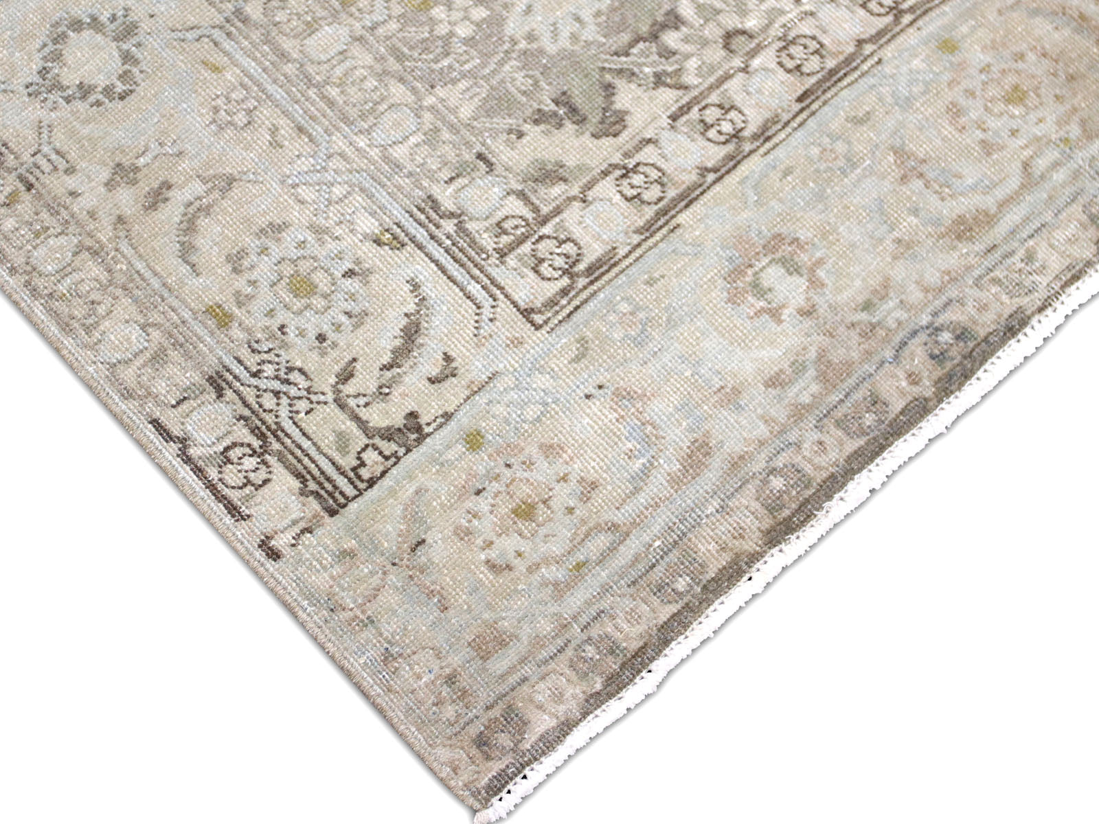 Semi Antique Persian Tabriz Rug - 4'6" x 6'0" - 240155