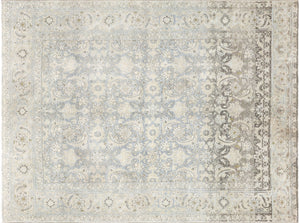 Semi Antique Persian Tabriz Rug - 4'6" x 6'0" - 240155