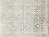 Semi Antique Persian Tabriz Rug in Blue,Beige tones and an Herati,All Over pattern. Measuring 4 feet 6 inches x 6 feet 0 inches – SKU 240155