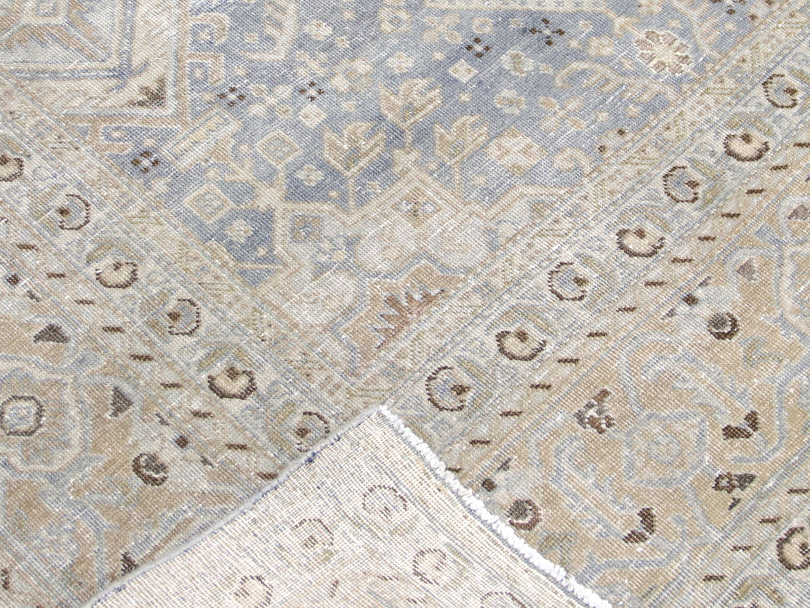 Semi Antique Persian Tabriz Rug - 7'2" x 9'10" - 240156