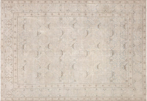 Semi Antique Persian Tabriz Rug - 7'4" x 10'6" - 240161