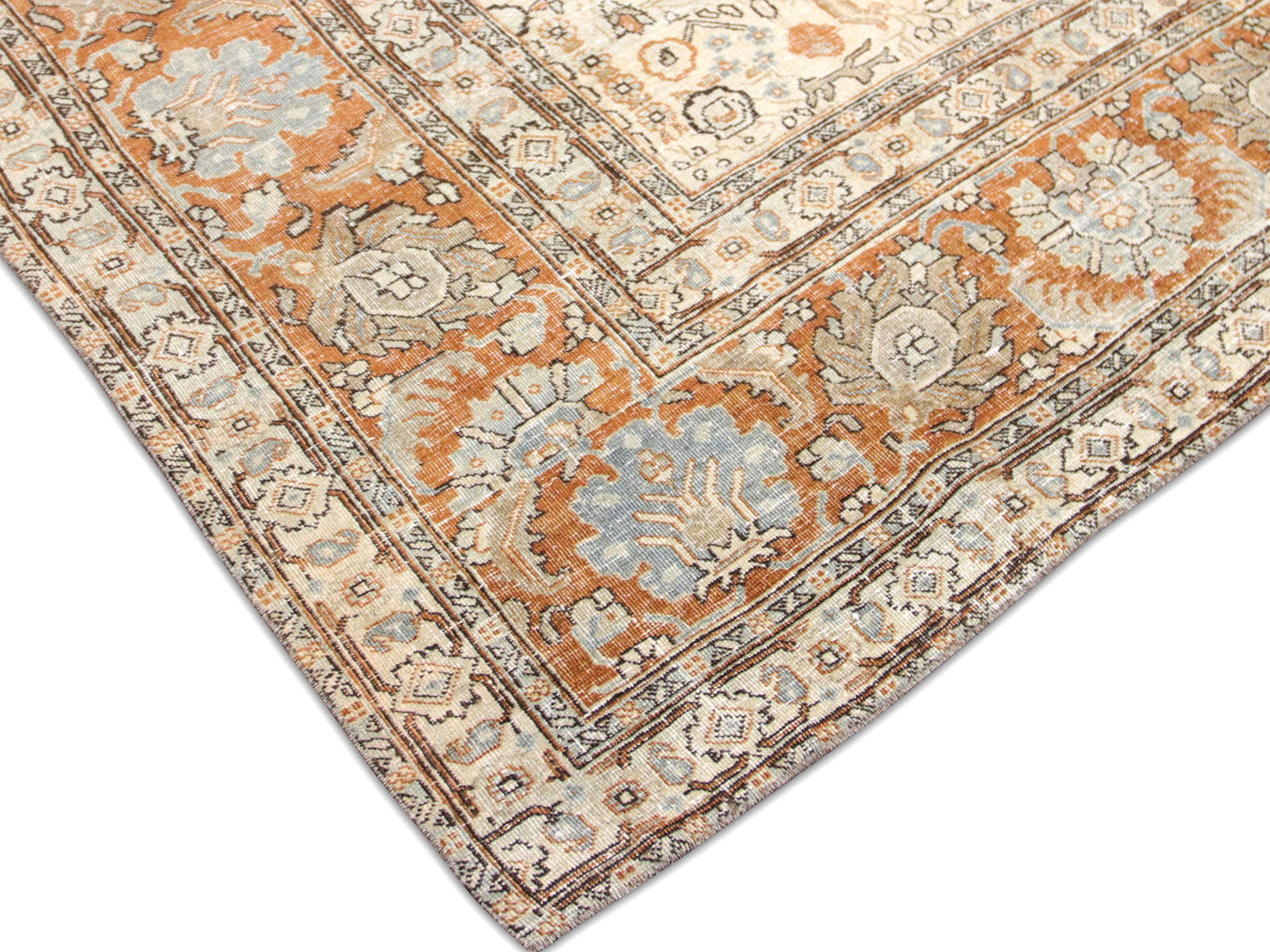Antique Persian Tabriz Rug - 11'5" x 15'7" - 240163