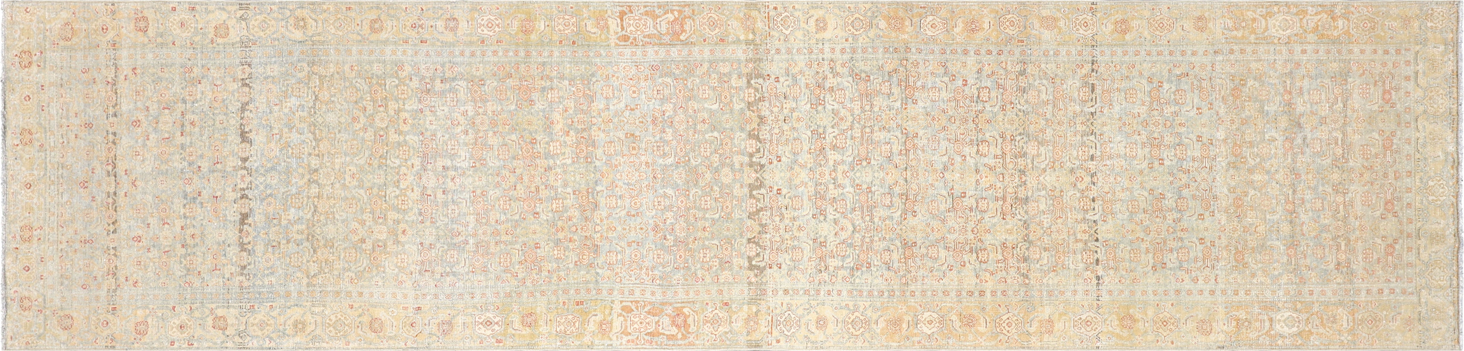 Antique Persian Senne Rug - 3'0" x 14'8" - 240164
