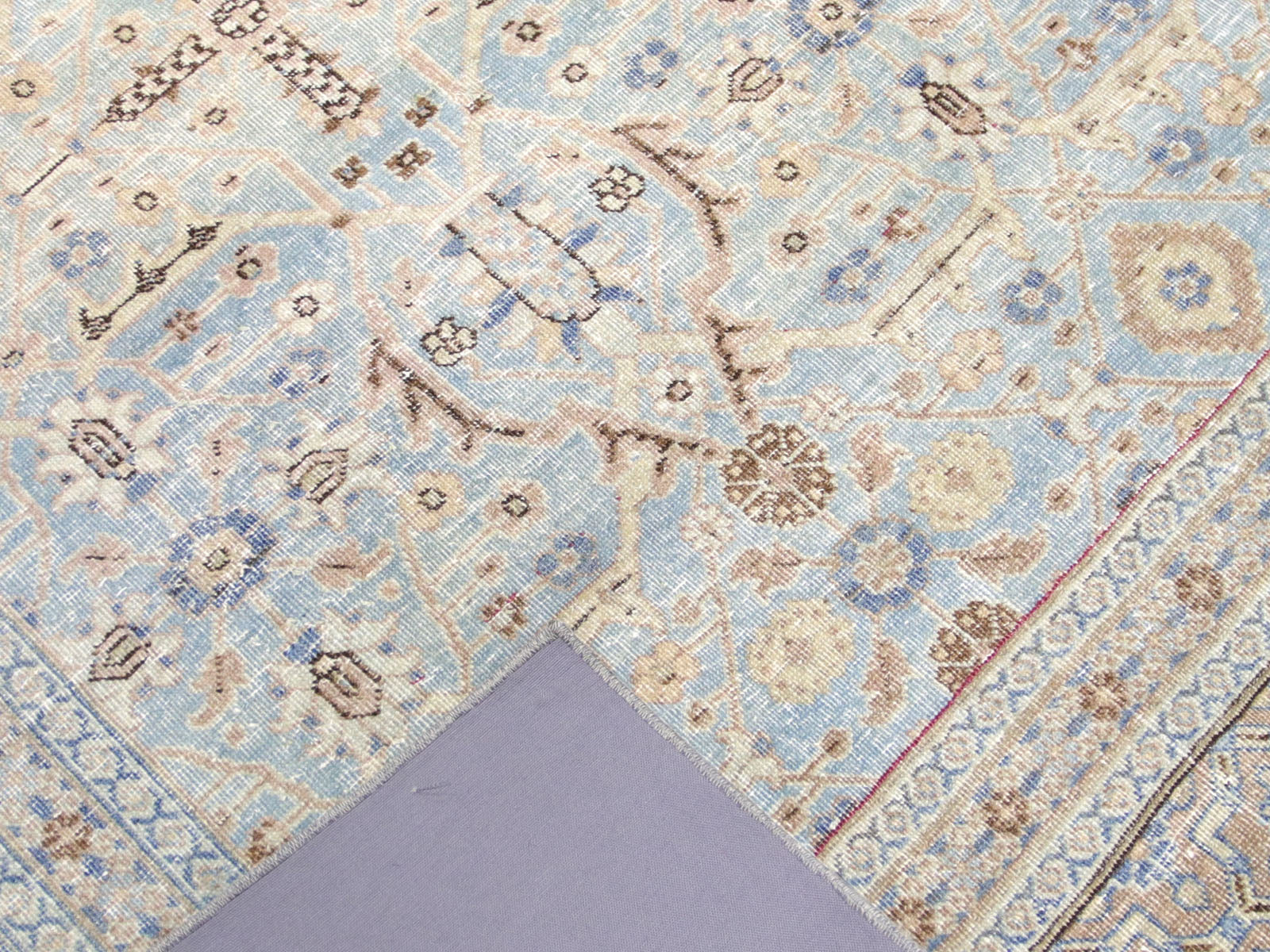 Semi Antique Persian Tabriz Rug - 7'5" x 10'10" - 240166