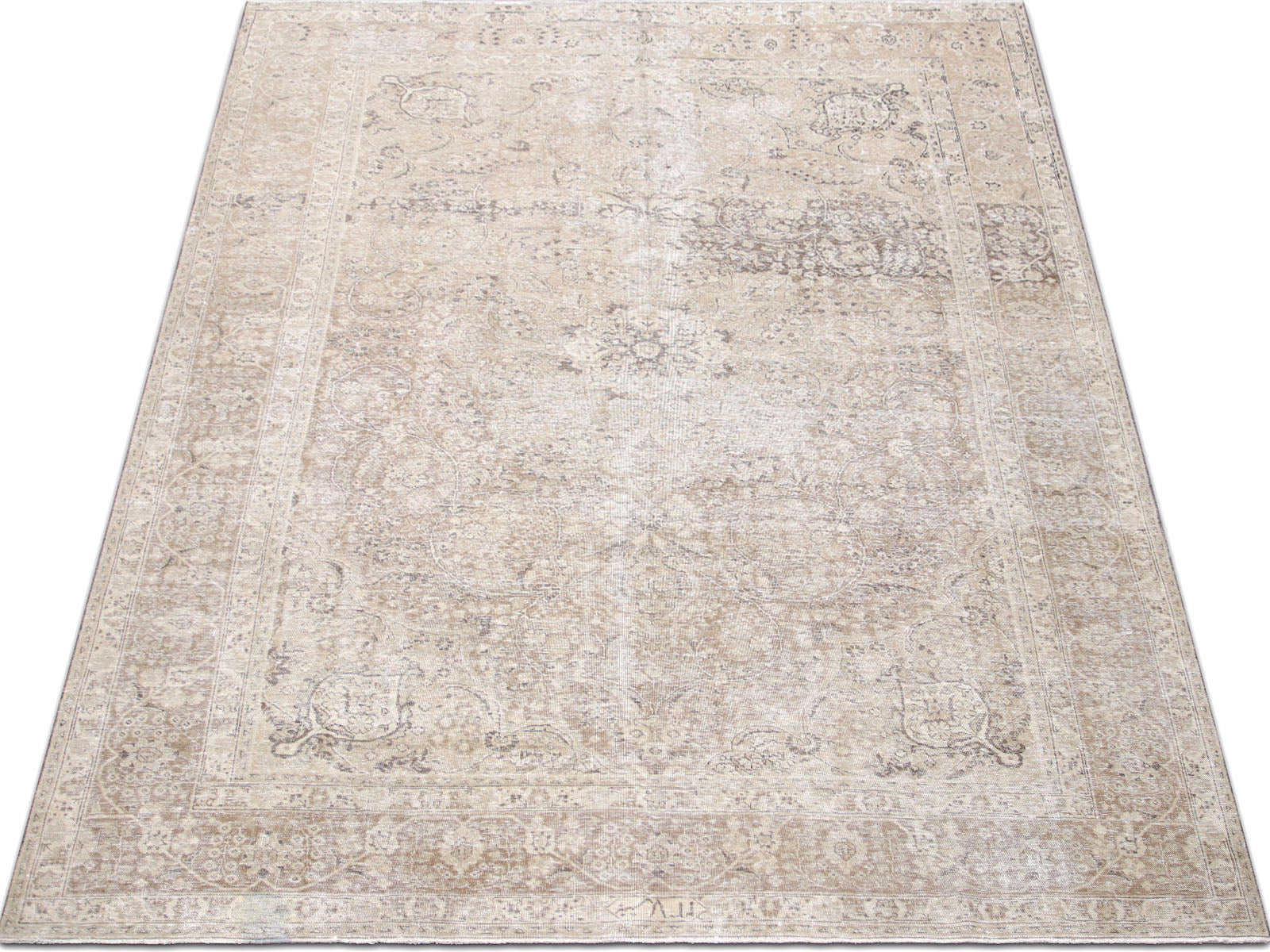 Antique Persian Tabriz Rug - 9'9" x 13'5" - 240167
